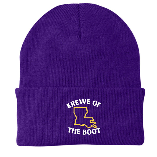 Krewe of the Boot Logo 2 Beanie