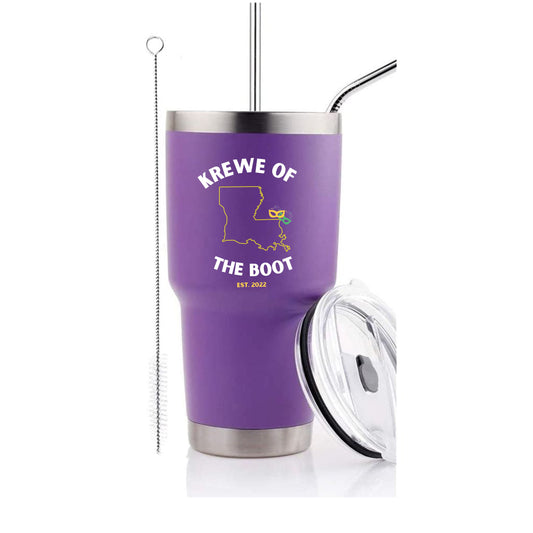 Krewe of the Boot Logo 2 UV Sticker