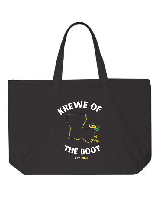 Krewe of the Boot Logo 2 Market Tote