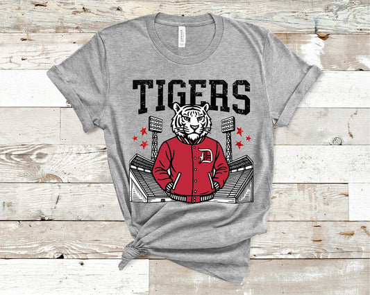 DeQuincy Tiger Letterman Tee