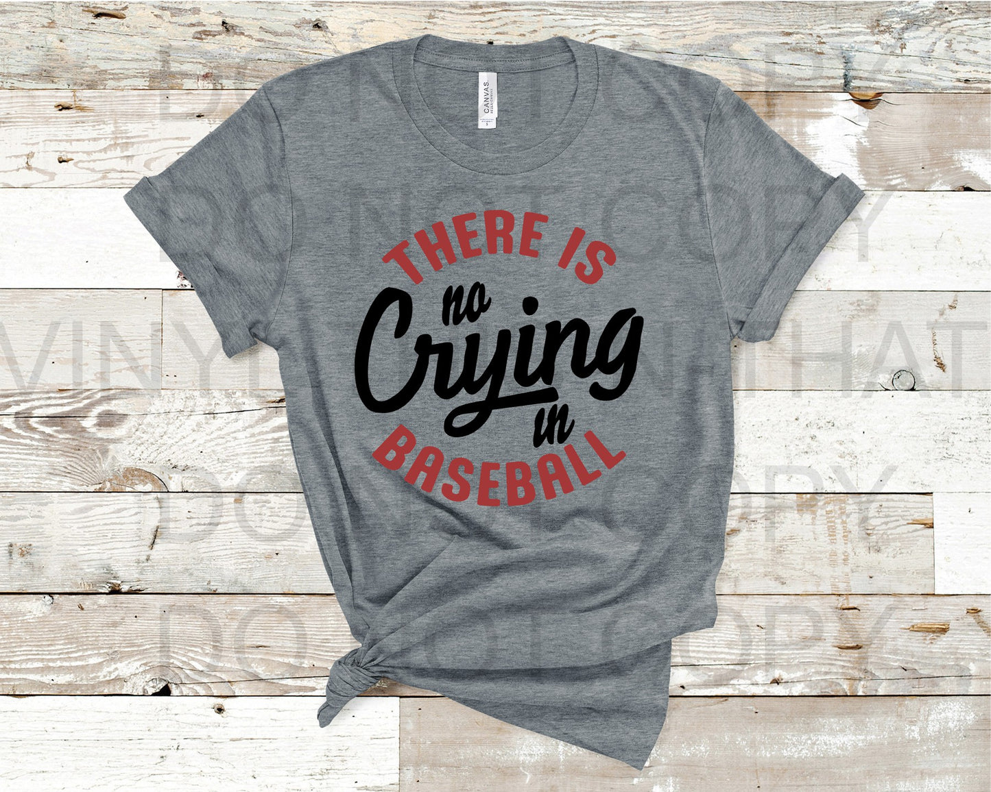 There is no crying in Baseball