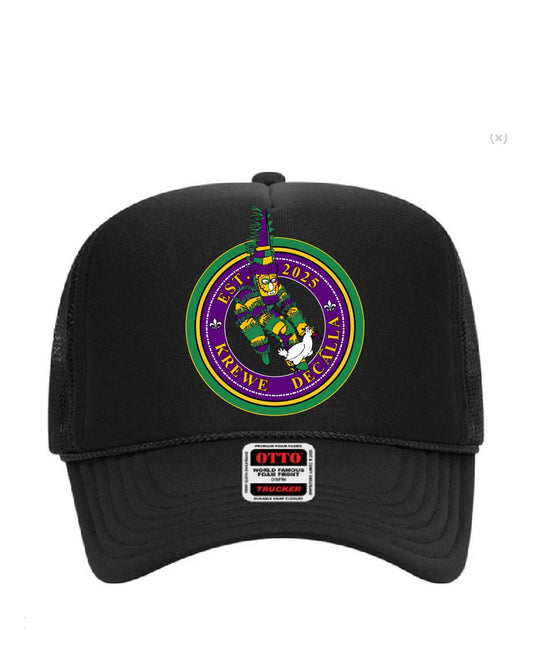 Krewe Decalla Logo Foam Trucker Cap