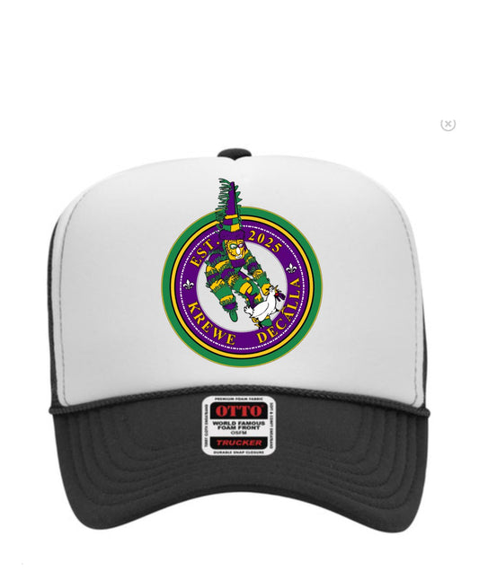Krewe Decalla Logo Foam Trucker Cap