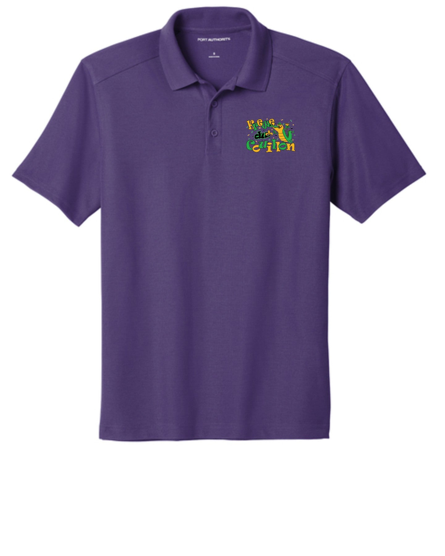 Krewe du Couillon Logo Polo Short Sleeve