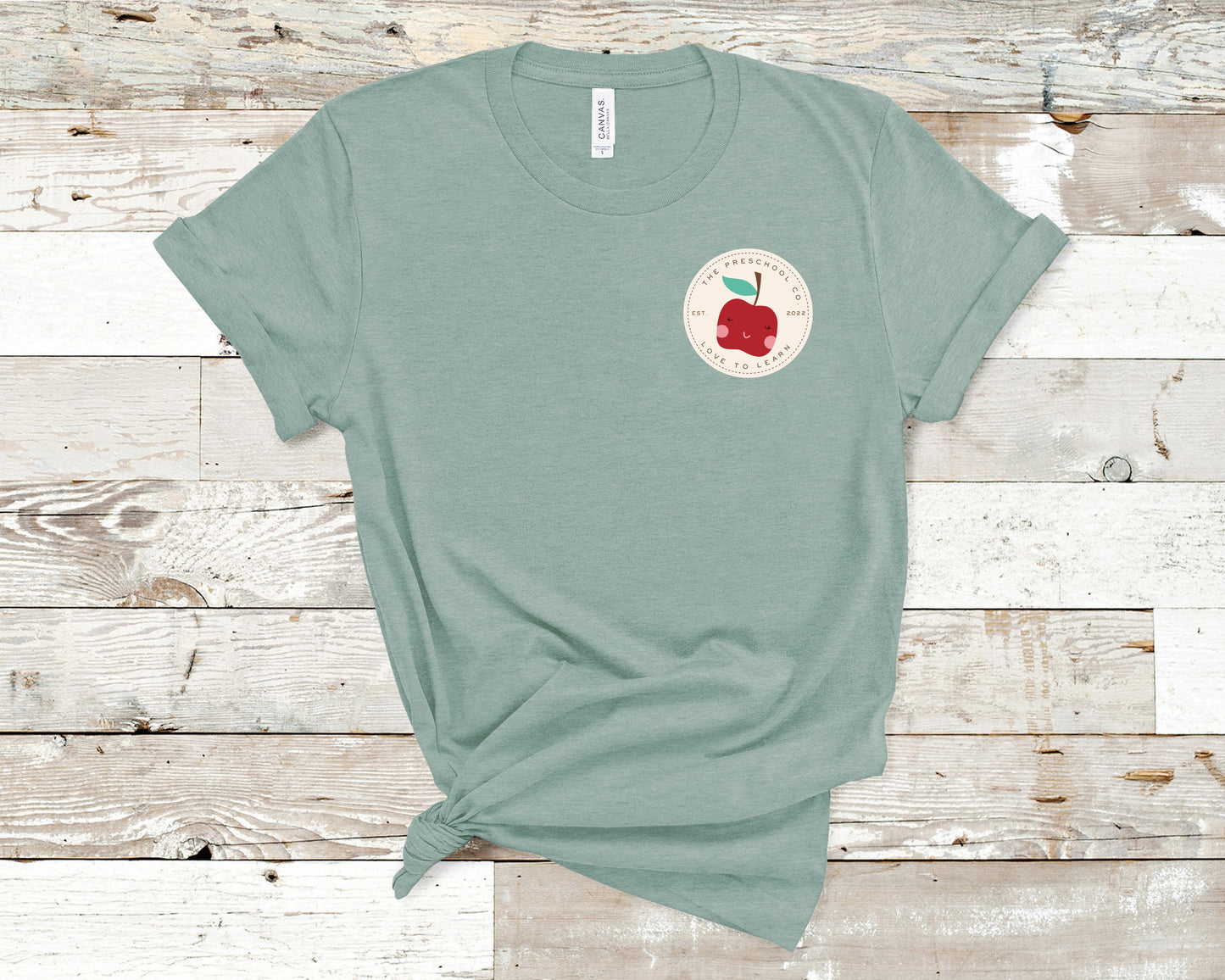 The Preschool Co. Left Chest Logo Tee