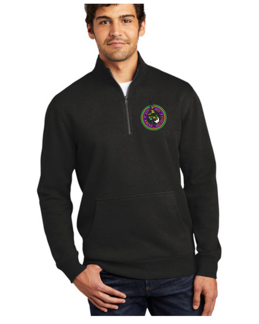 Krewe Decalla Logo Quarter Zip