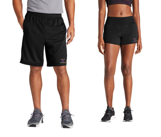 Krewe du Couillon Black Logo Shorts