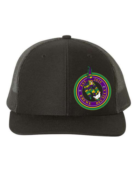 Krewe Decalla Logo Six Panel Structured Cap