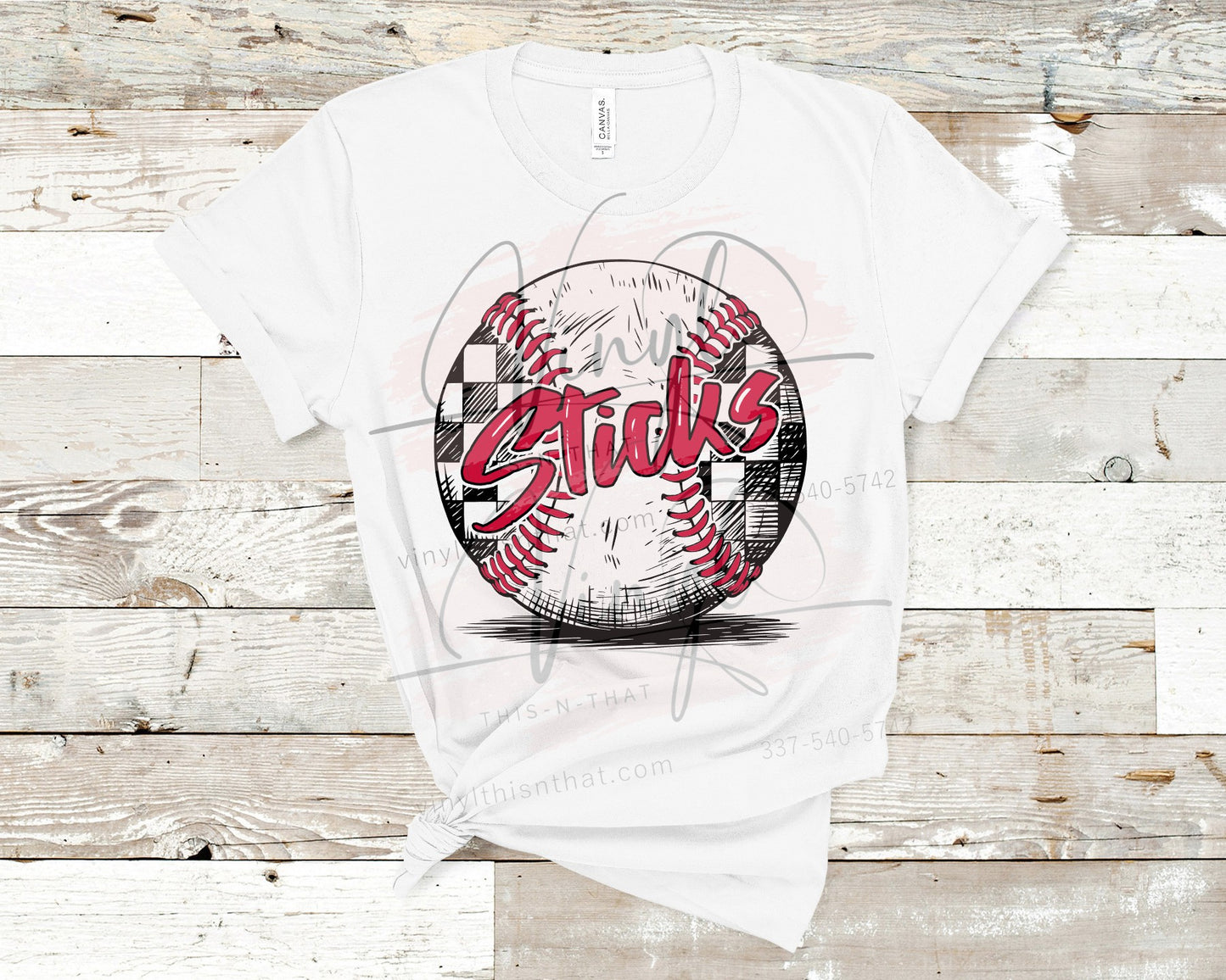 Sticks Checkered Ball