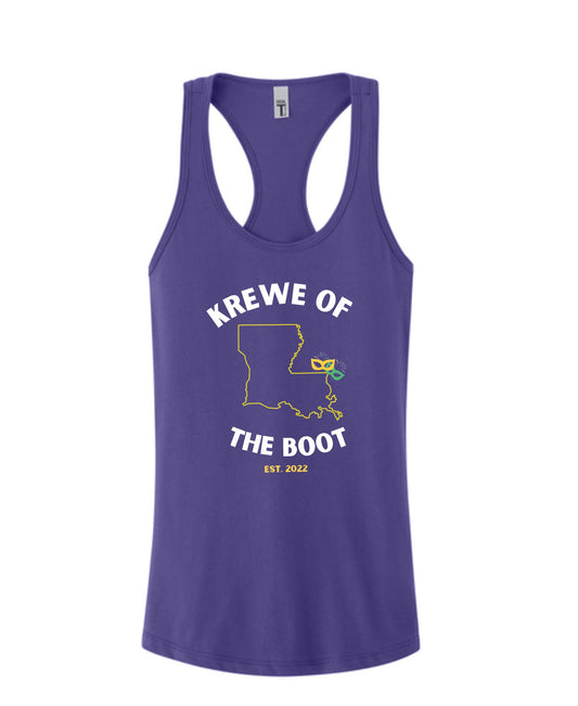 Krewe of the Boot Logo 2 Tank