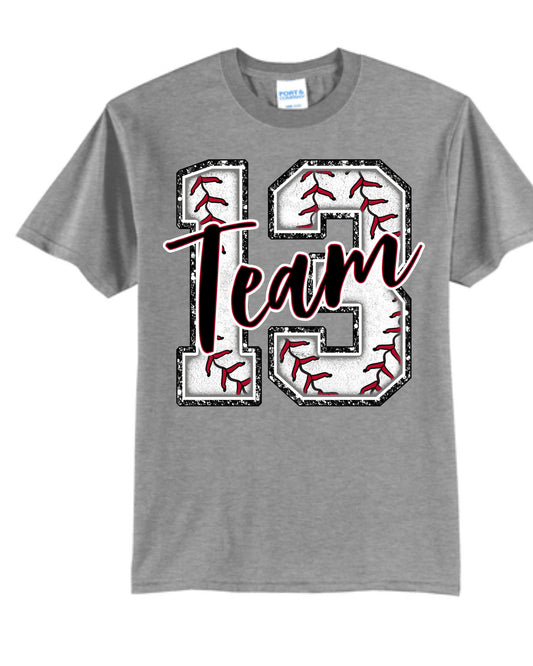 Custom Baseball / Softball Player Number