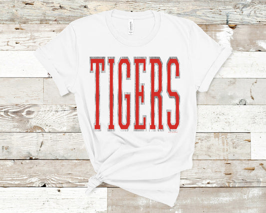 Tigers - Faux Metallic