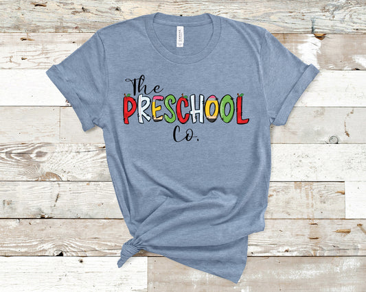 The Preschool Co. Multifont Tee