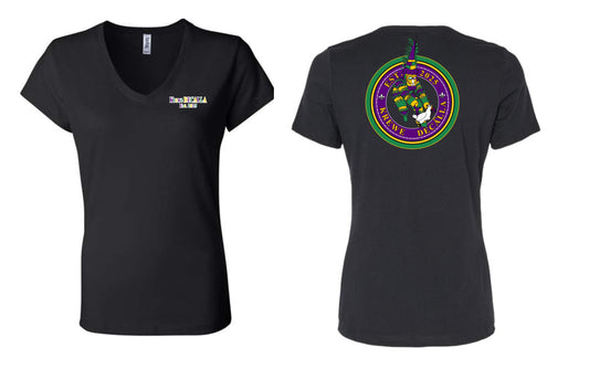 Krewe Decalla Logo V-neck Tee