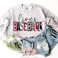 Custom Baseball or Softball Distressed Sweatshirt with Team Name